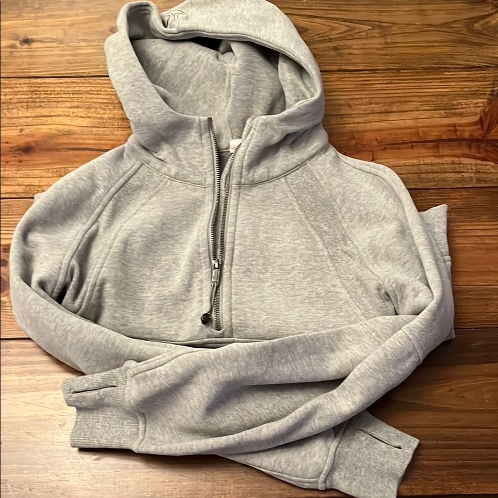 Women's Gray Hoodie Sweater